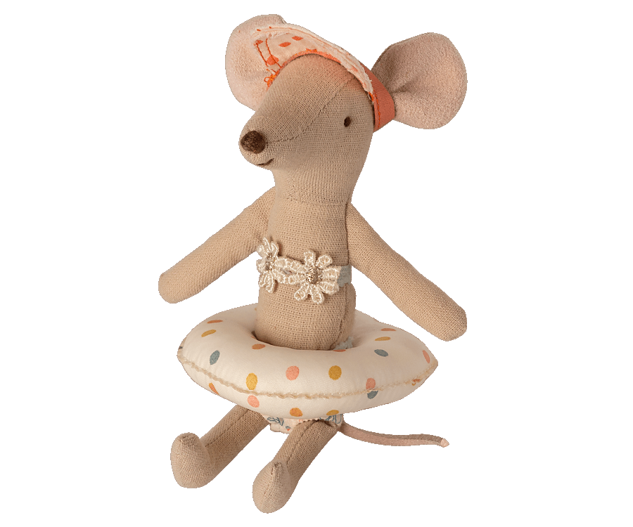 Maileg Float, Small mouse - Multi dot