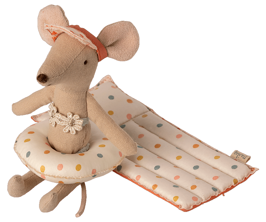 Maileg Float, Small mouse - Multi dot