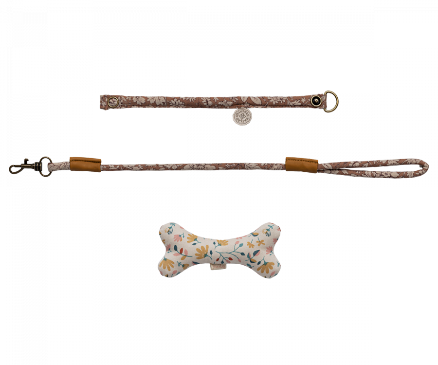 Maileg Puppy supply, Accessories - Rose