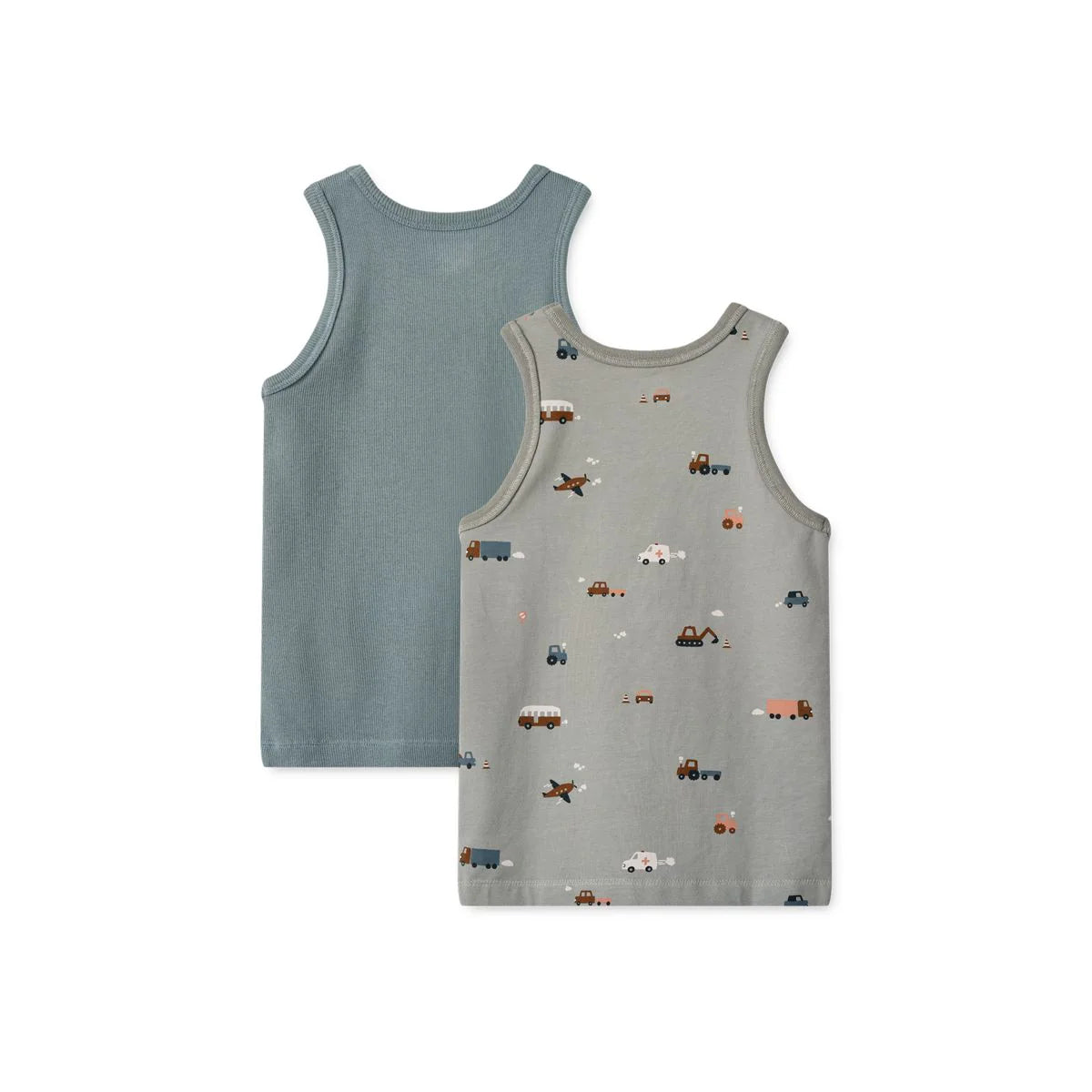 Liewood Faris printed tank top 2-pack mix