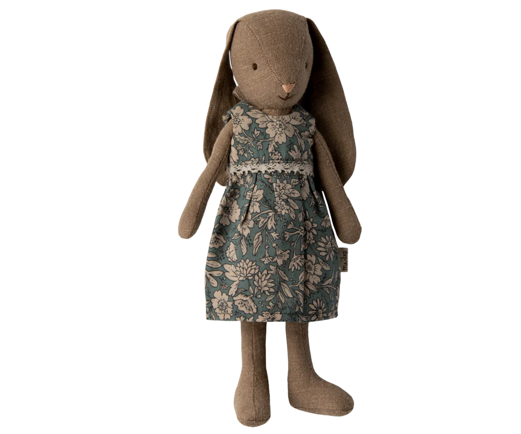 Maileg Bunny size 1, Brown - Dress