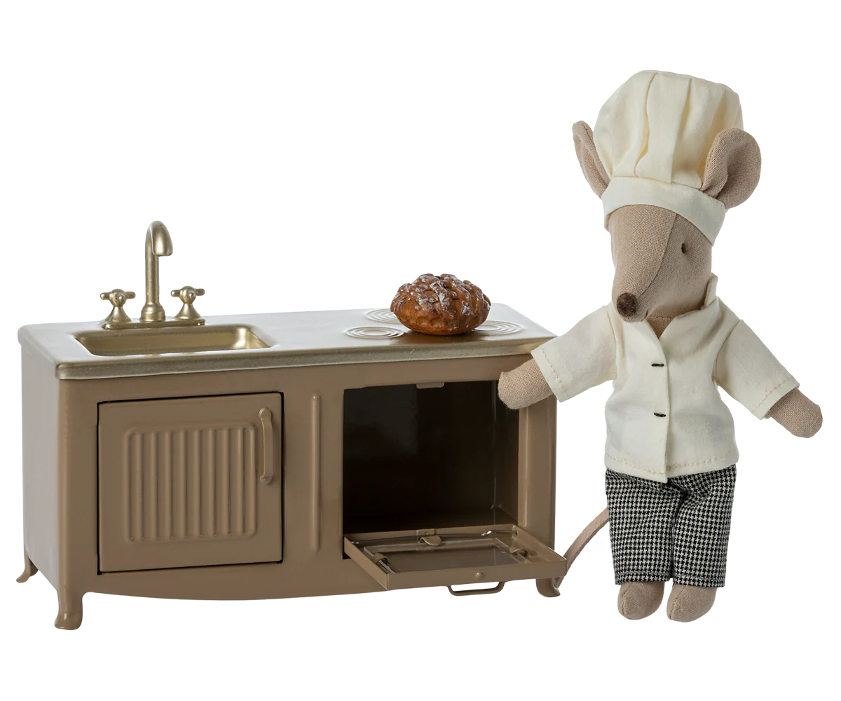 Maileg Kitchen, Mouse - Light brown