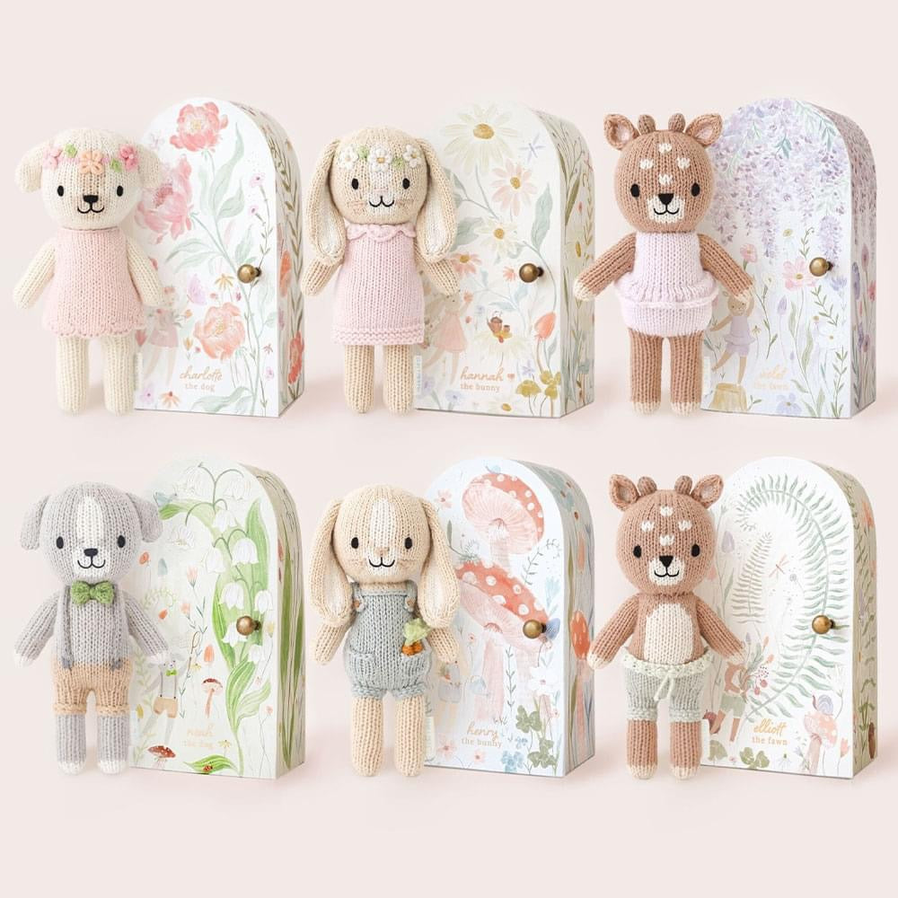 Cuddle + Kind Tiny Hannah the bunny (blush)