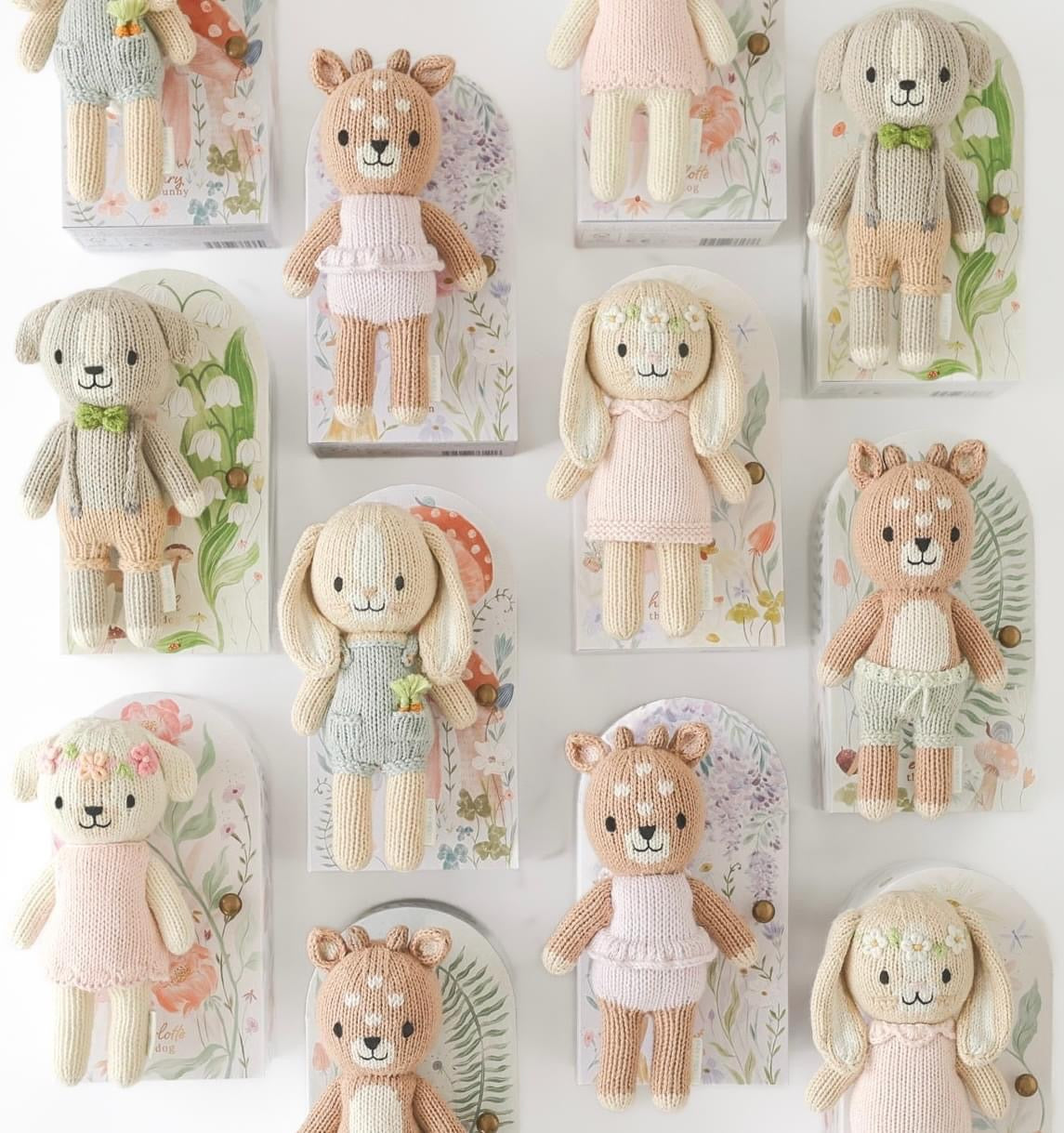 Cuddle + Kind Tiny Hannah the bunny (blush)