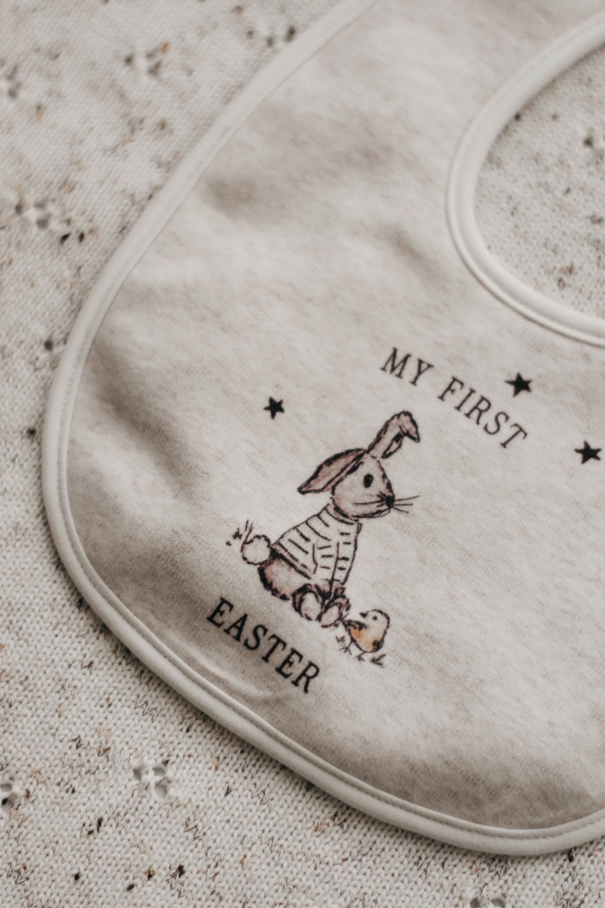 Bencer & Hazelnut My First Easter Bib Bunny