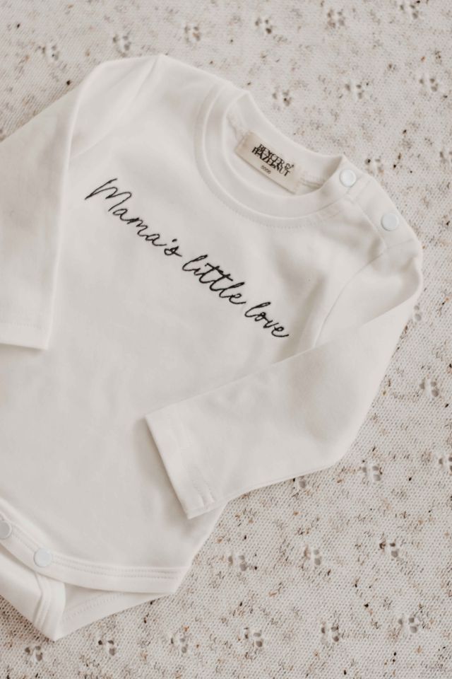 Bencer & Hazelnut Mama's Little Love Bodysuit/Long Sleeve Top