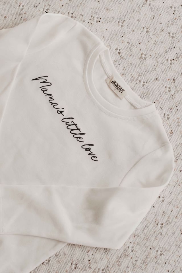 Bencer & Hazelnut Mama's Little Love Bodysuit/Long Sleeve Top