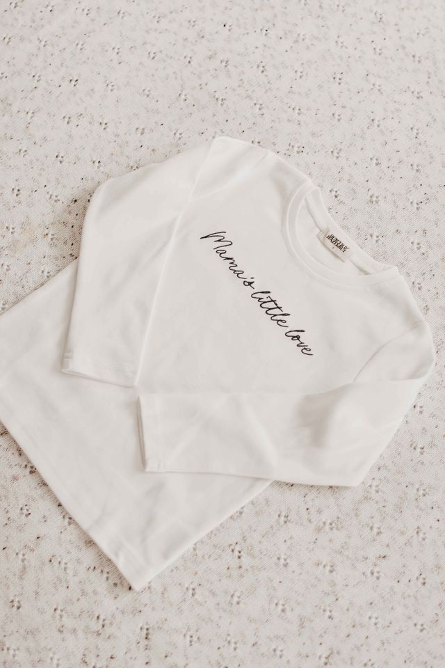 Bencer & Hazelnut Mama's Little Love Bodysuit/Long Sleeve Top