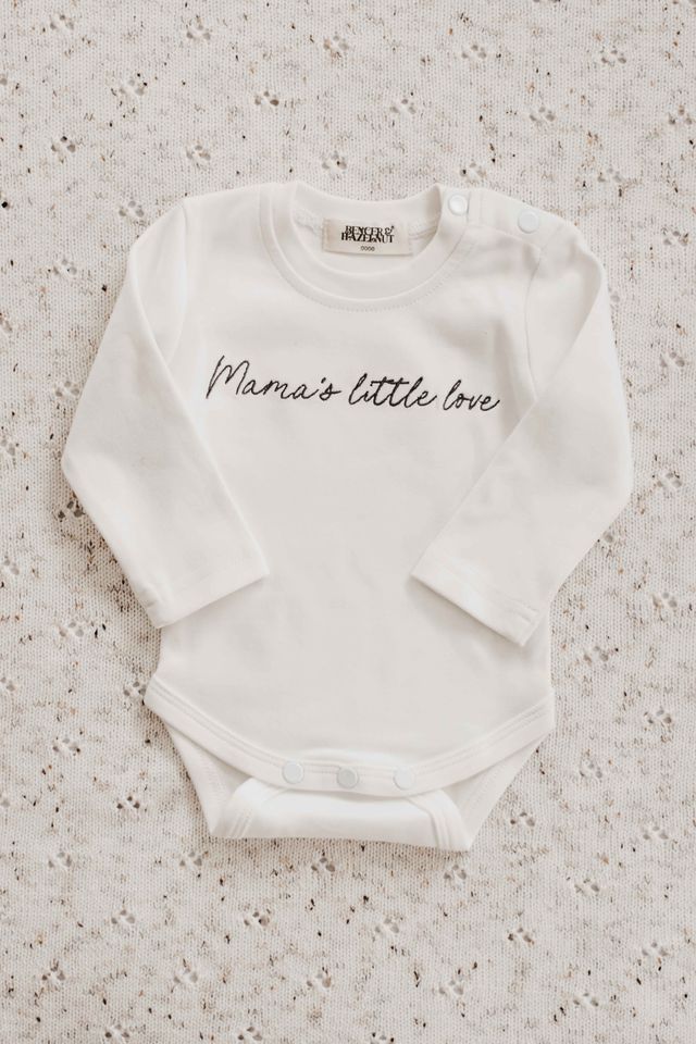 Bencer & Hazelnut Mama's Little Love Bodysuit/Long Sleeve Top