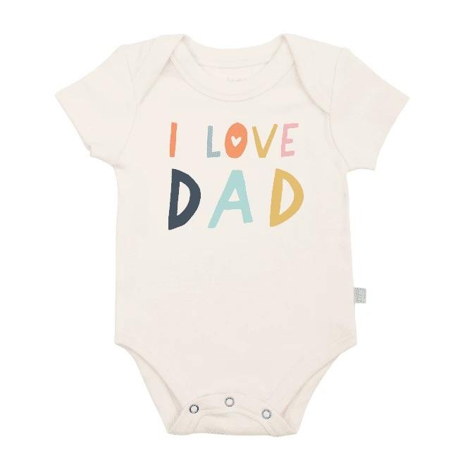 Finn & Emma Graphic Bodysuit - I Love Dad