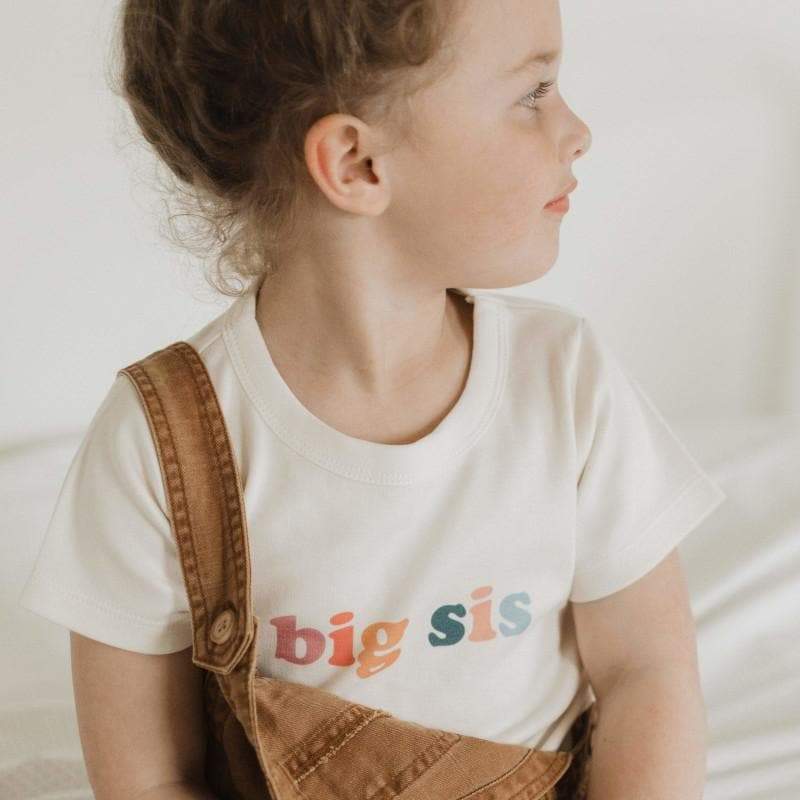 Finn & Emma Graphic Tee - Big Sis