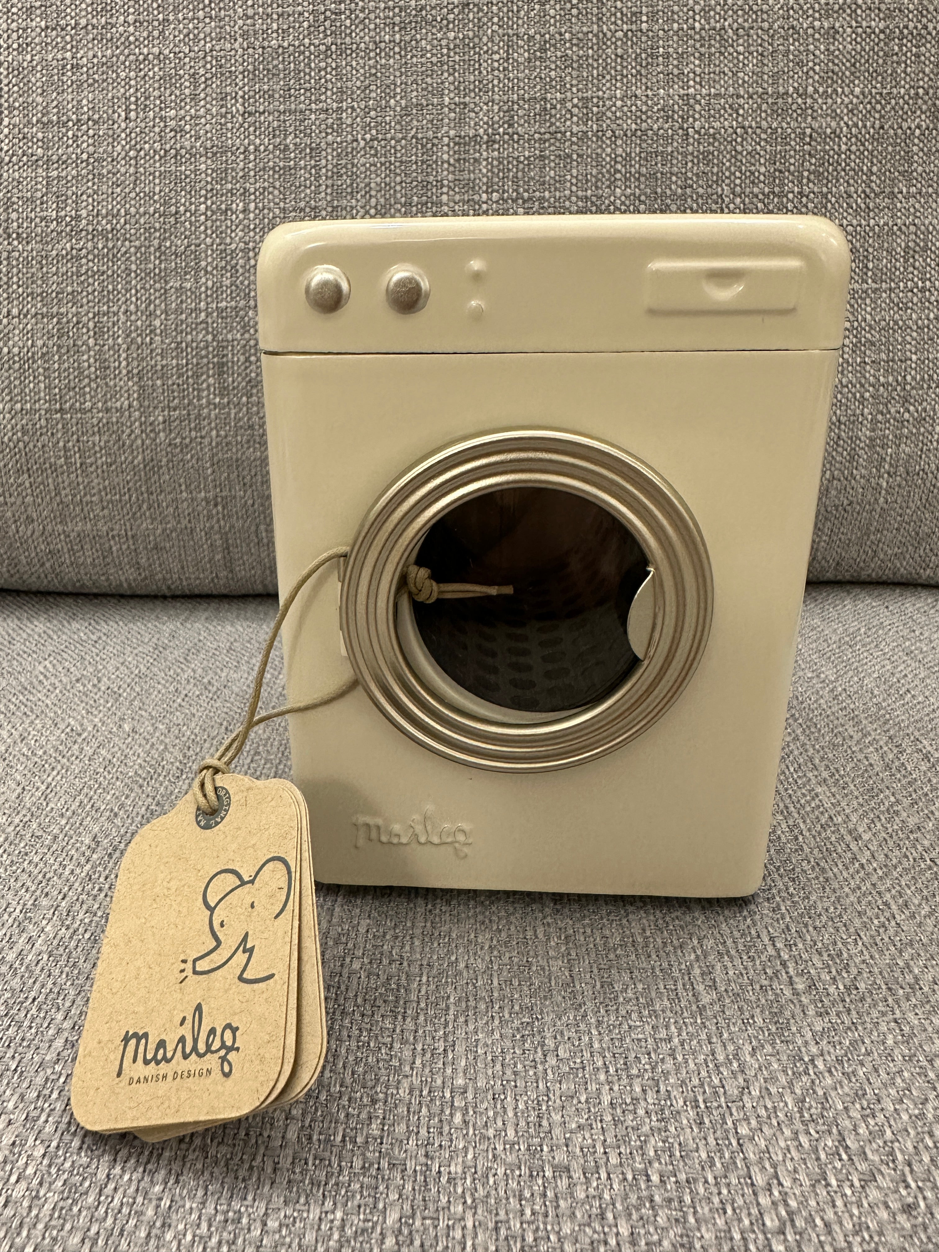 [As Is] Maileg Miniature washing machine