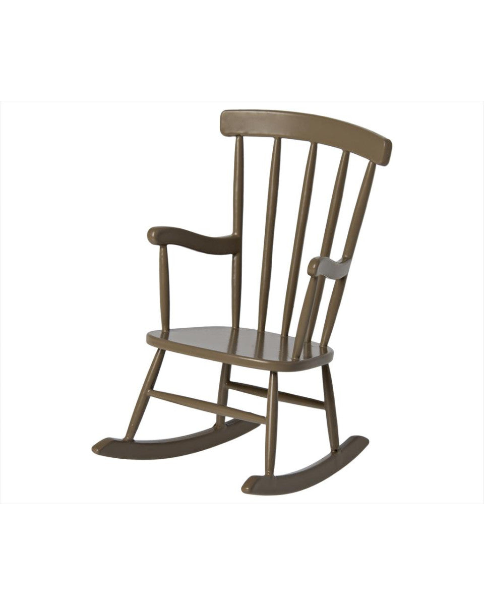 Maileg Rocking Chair, Mouse - Light Brown