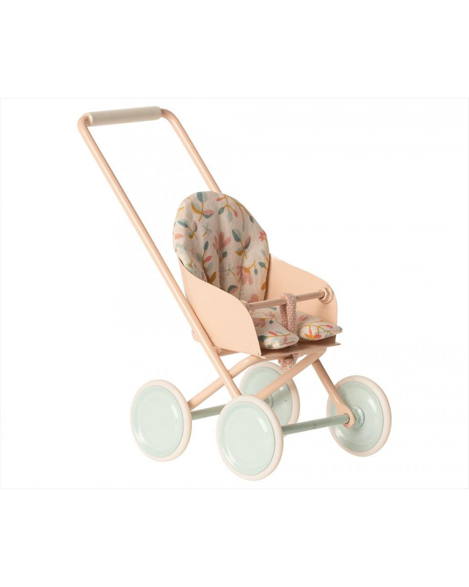Maileg Stroller Micro - Powder (Merle)