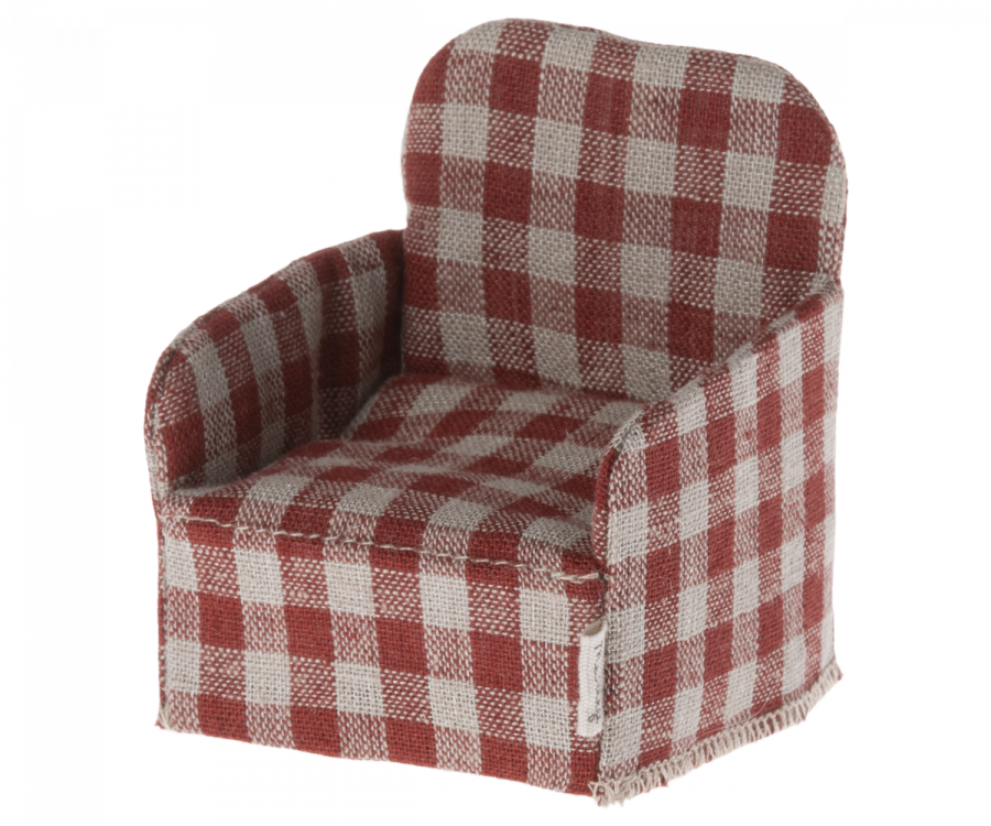 Maileg Chair, Mouse - Red