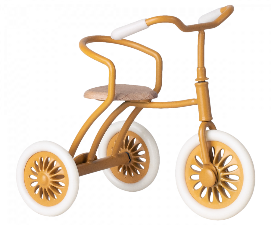 Maileg Abri à tricycle, Mouse - Ocher