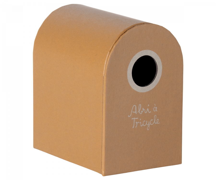 Maileg Abri à tricycle, Mouse - Ocher