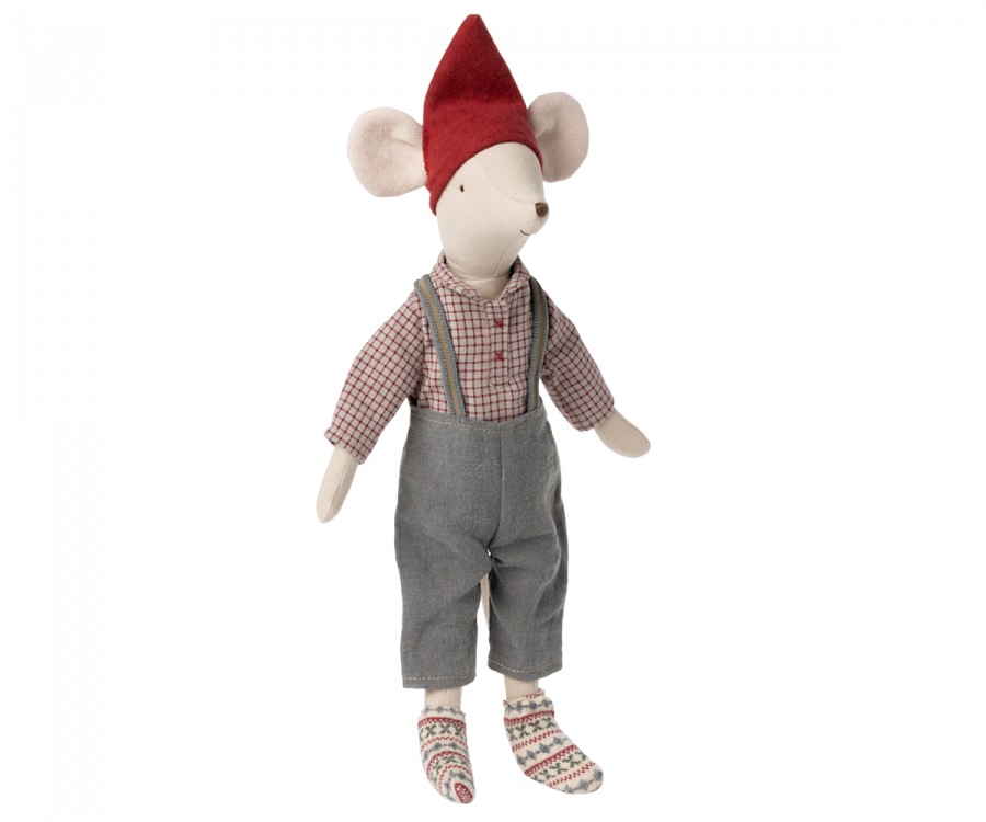 Maileg Christmas mouse, Medium - Boy