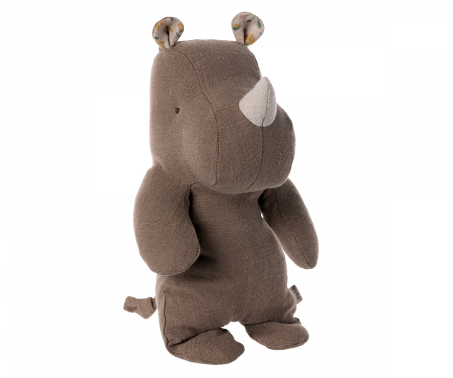 Maileg Safari friends, Rhino, Small - Chocolate