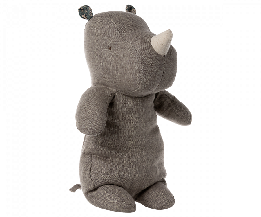 Maileg Safari friends, Rhino, Medium - Dark grey