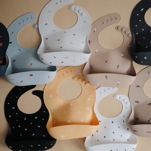 Mushie Silicone Baby Bib