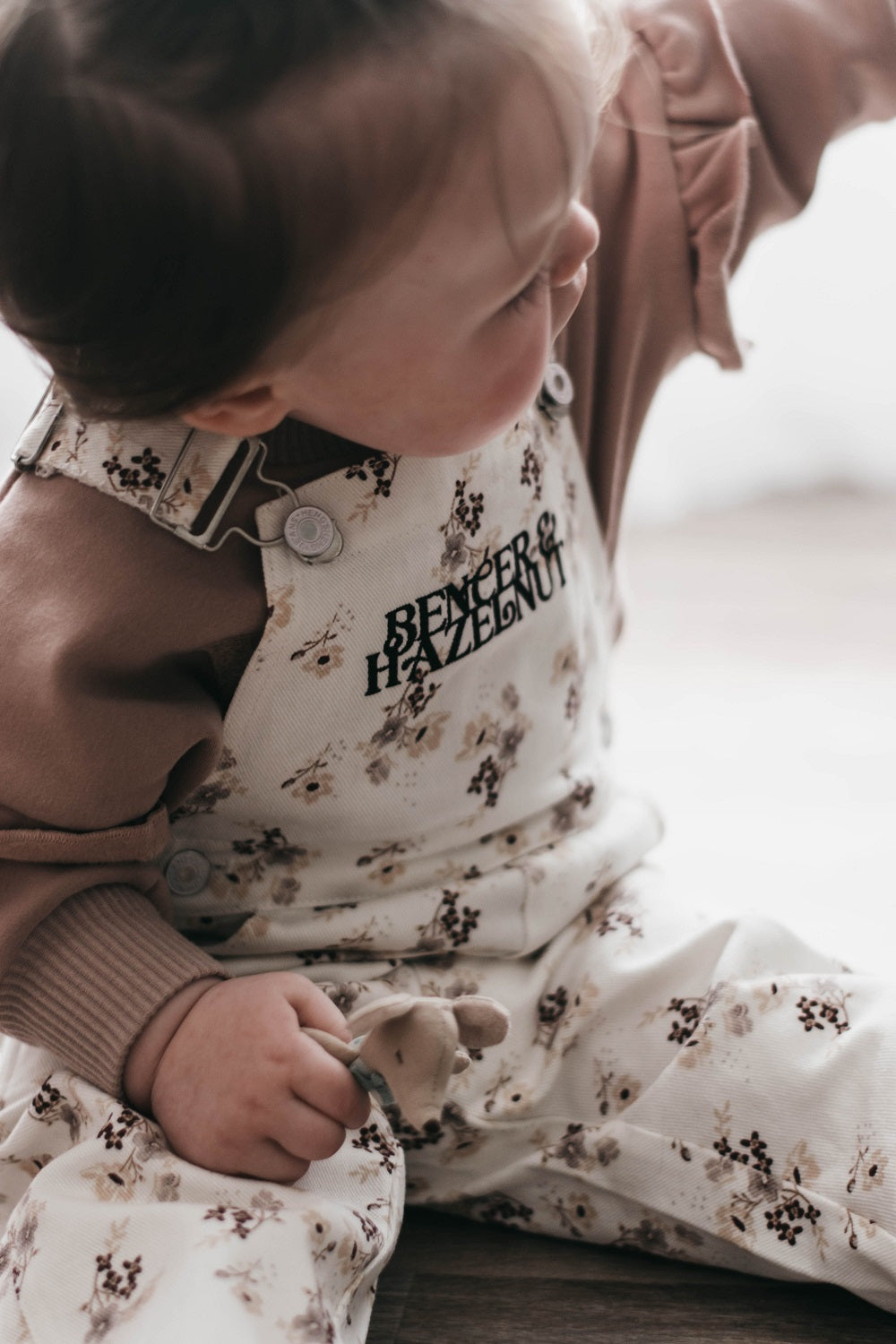 Bencer & Hazelnut Posy Overalls