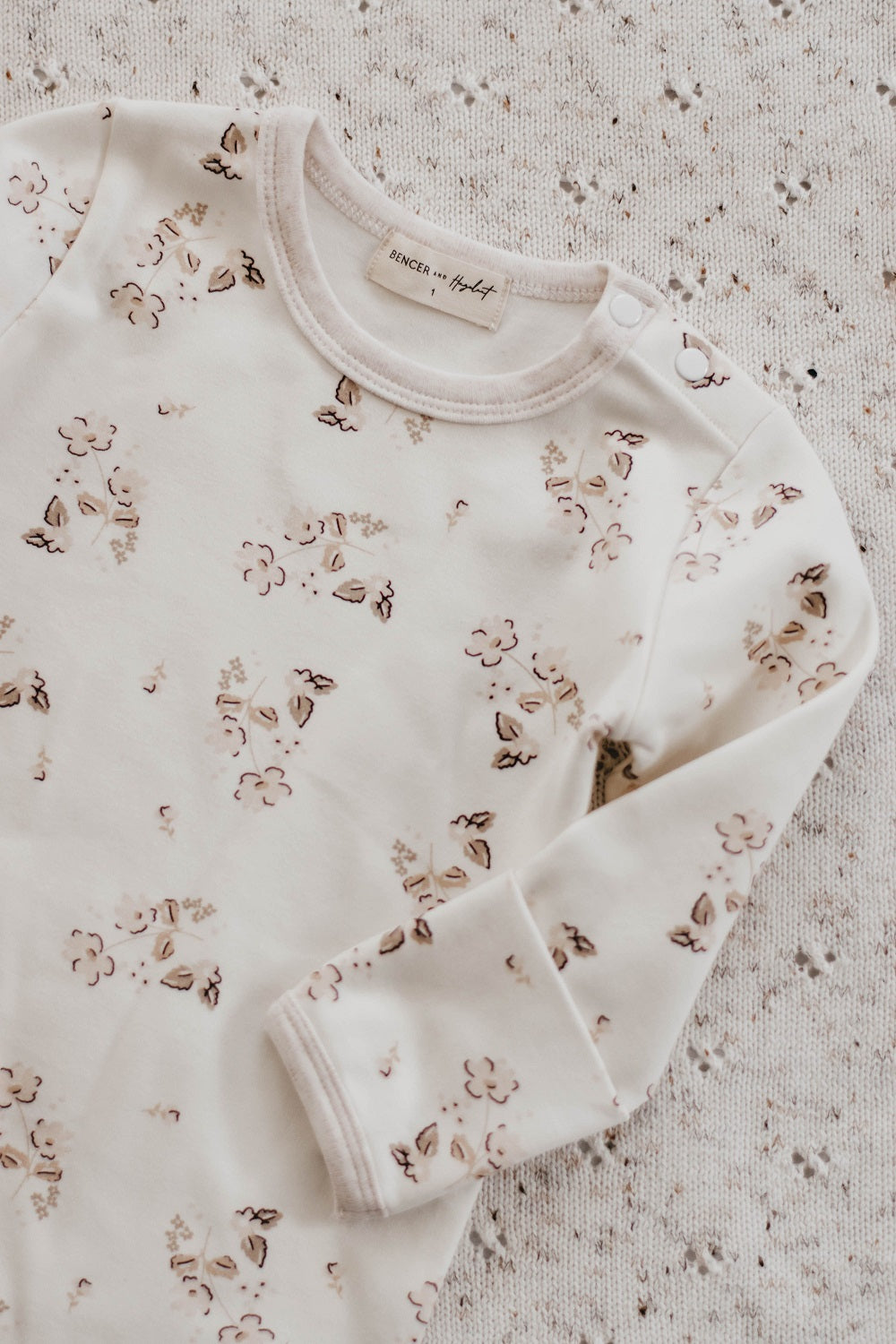 Bencer & Hazelnut Daisy Bodysuit