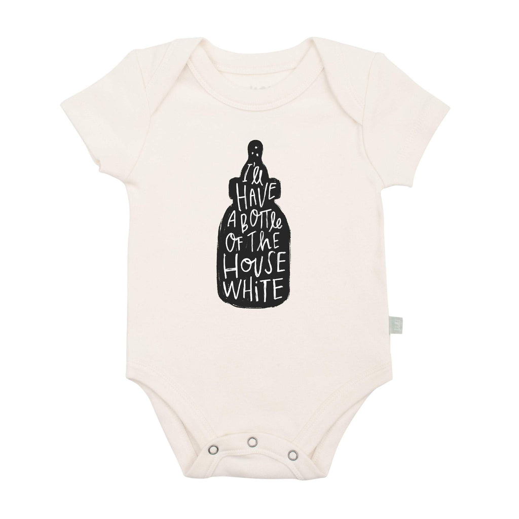 Finn & Emma Graphic Bodysuit - House Wine