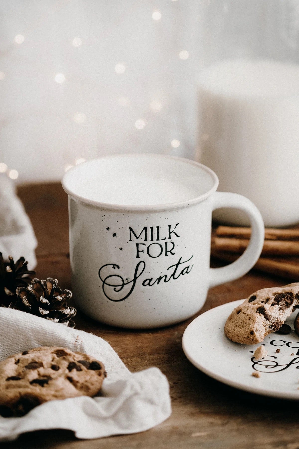 Bencer & Hazelnut Milk For Santa Mug