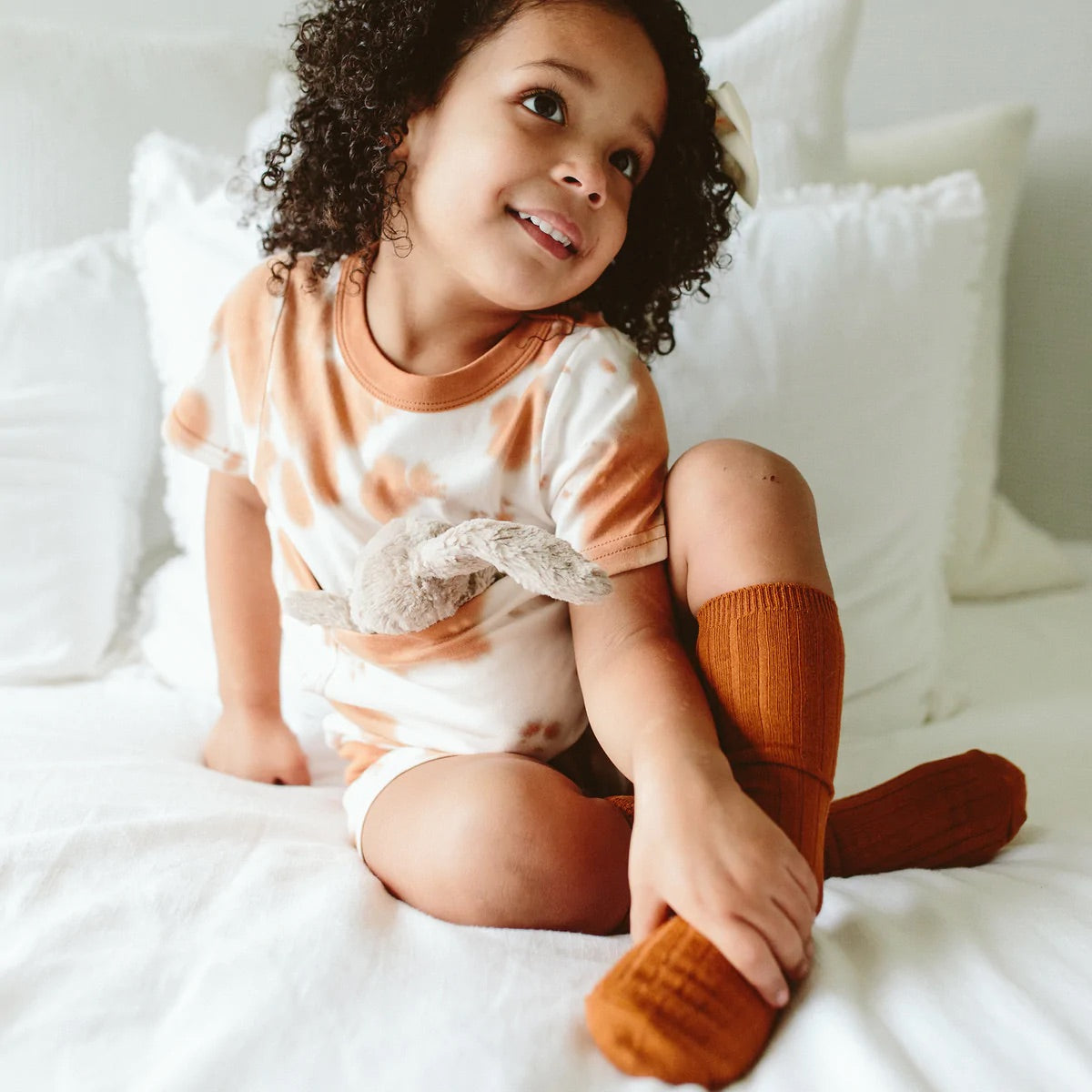 Goumikids 2pk Organic Cotton Knee High Socks - Garden