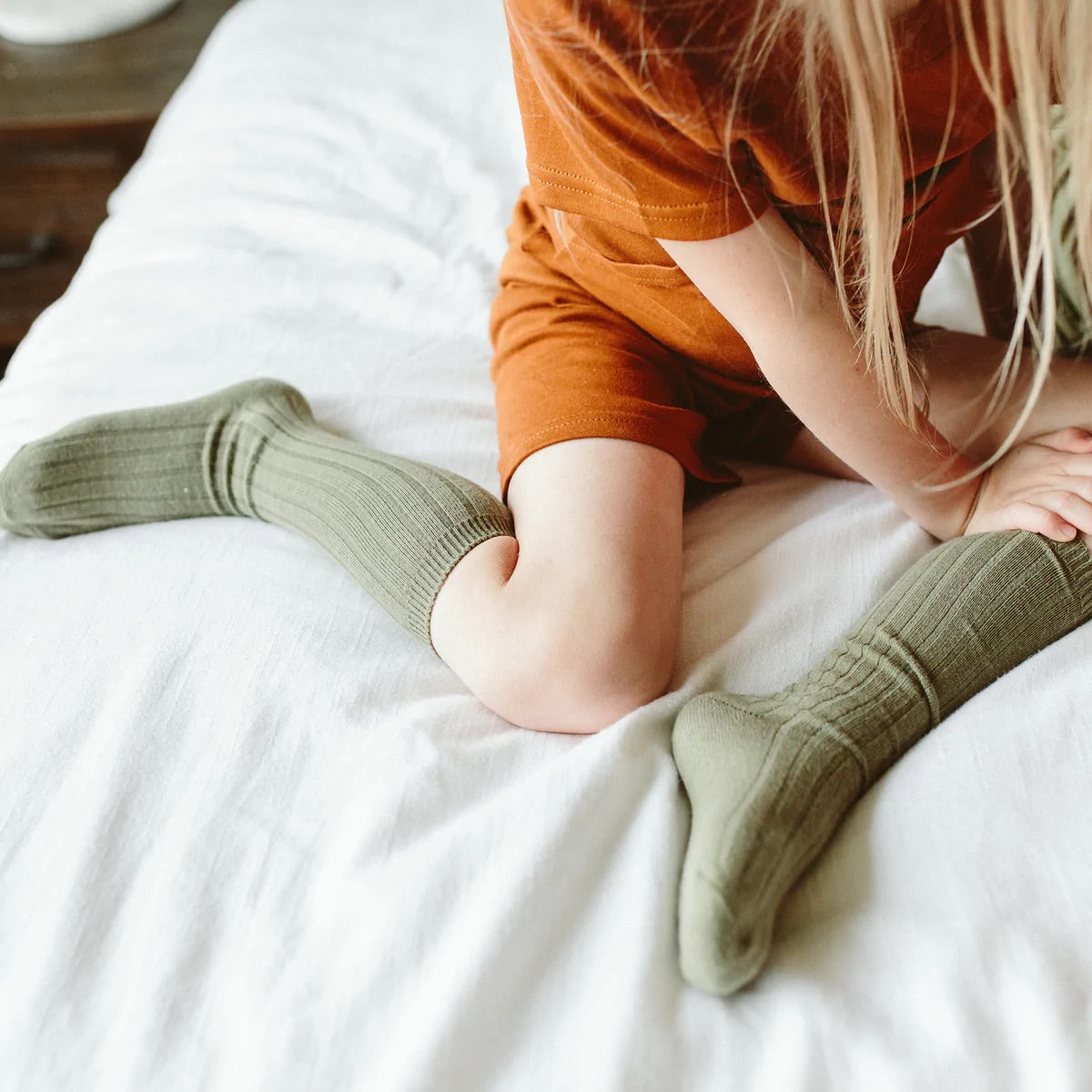 Goumikids 2pk Organic Cotton Knee High Socks - Garden