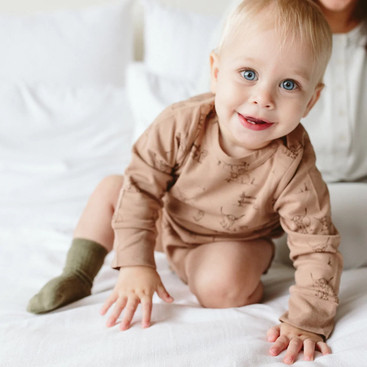 Goumikids 2pk Organic Cotton Knee High Socks - Garden