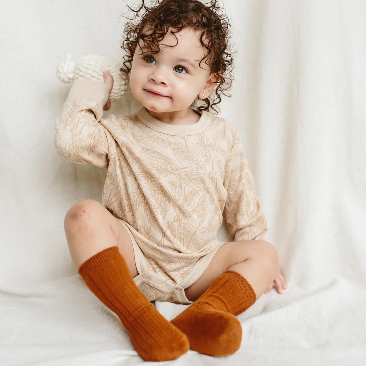 Goumikids 2pk Organic Cotton Knee High Socks - Garden