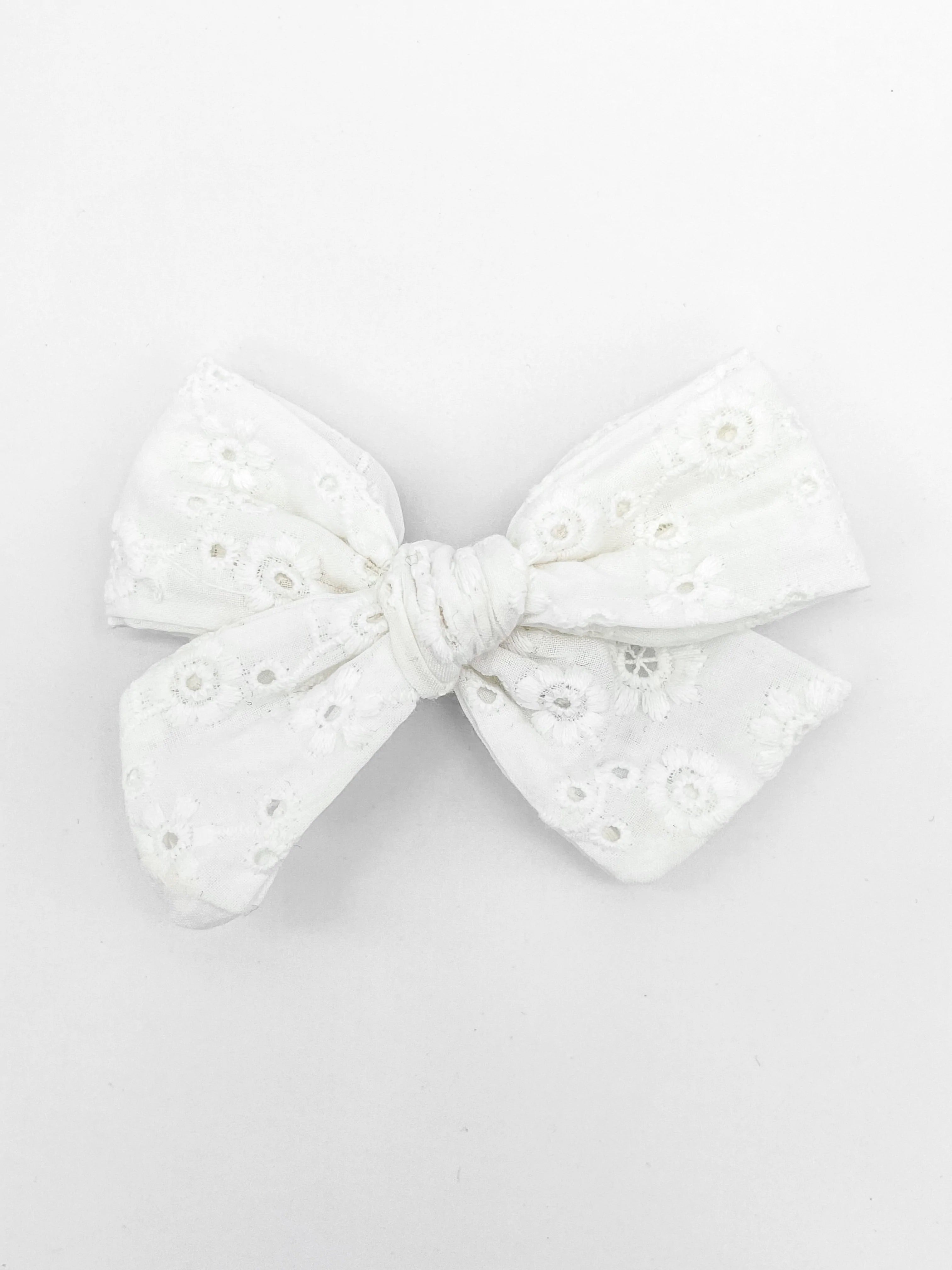 Liv & Loke Ester Rosette - White embroidery