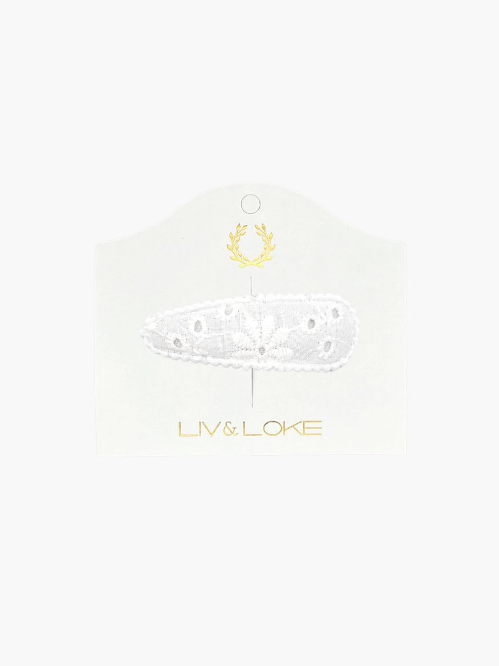 Liv & Loke Ilse Hair Clip - Floral embroidery
