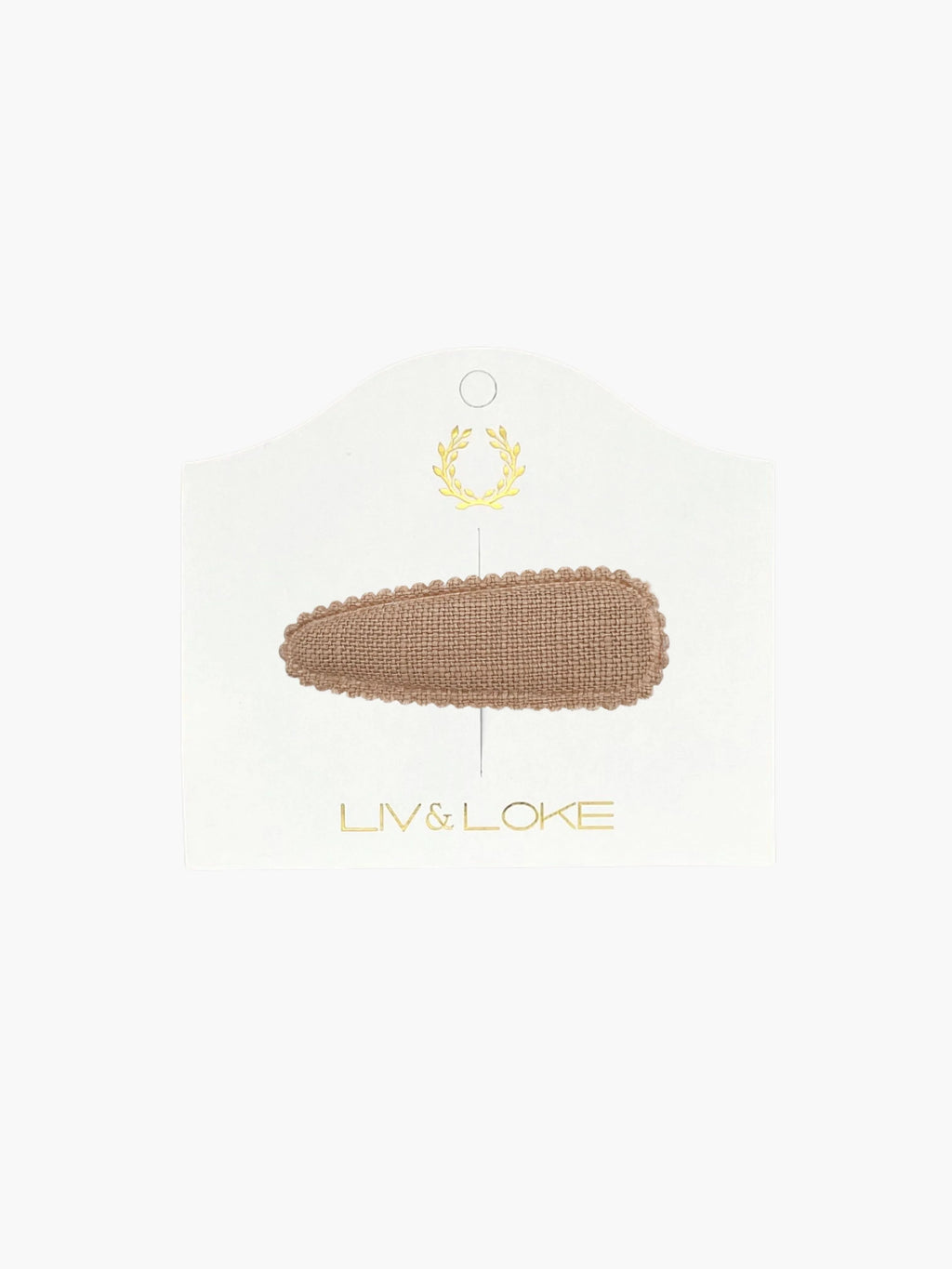 Liv & Loke Ilse Hair Clip - Latte