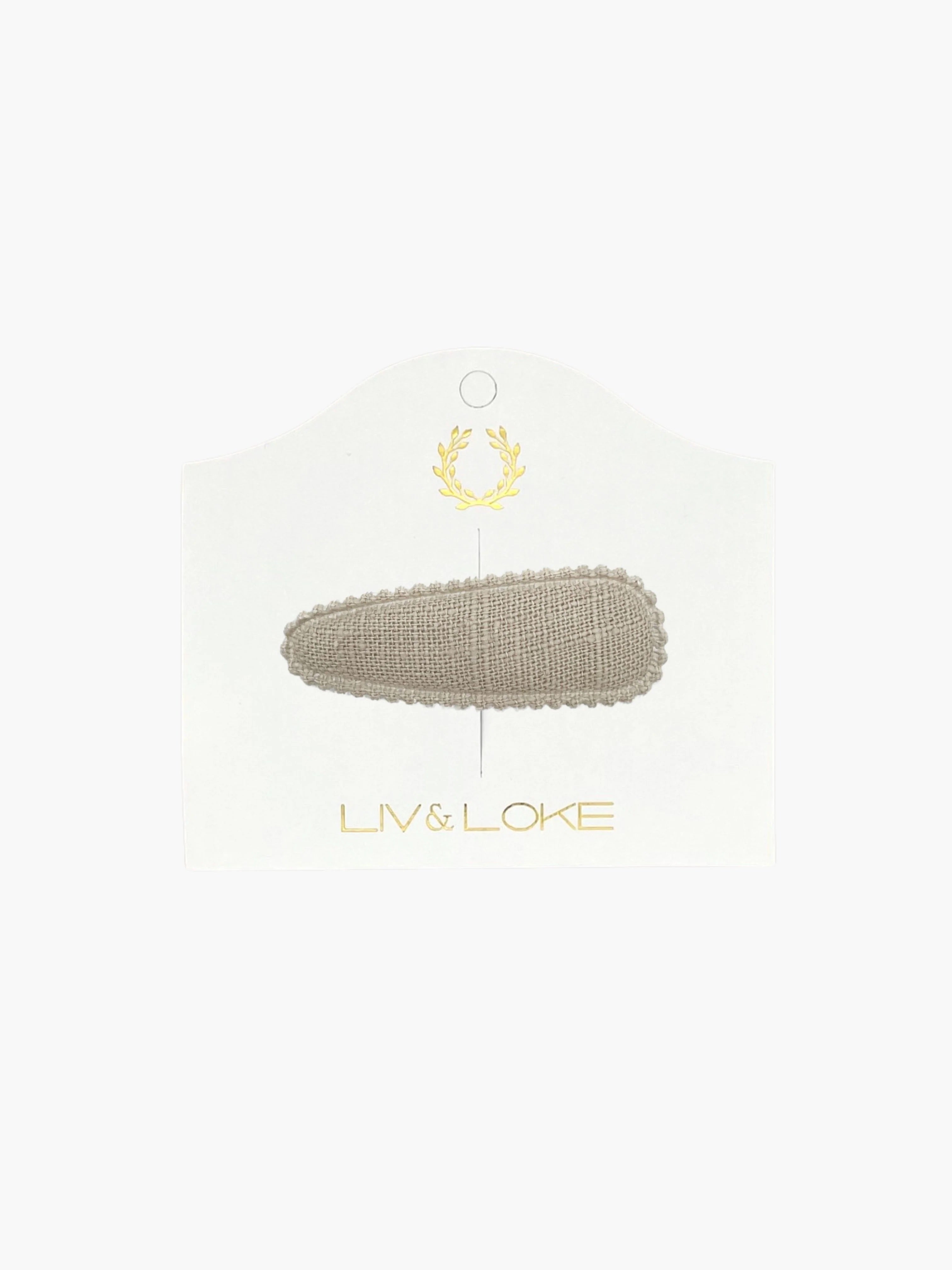 Liv & Loke Ilse Hair Clip - Oat