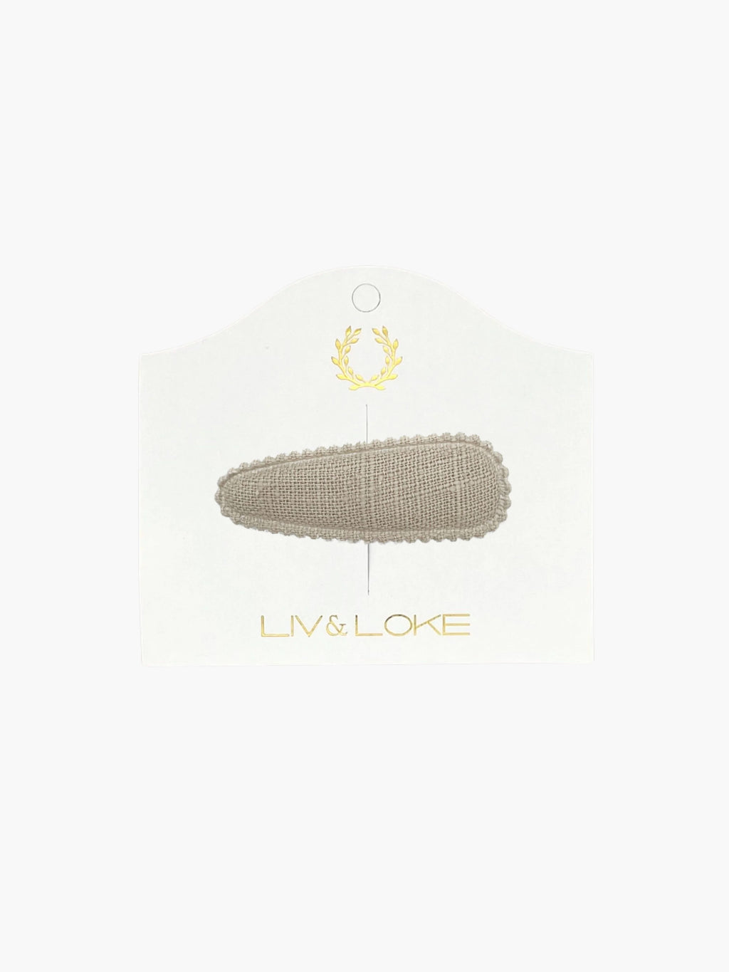 Liv & Loke Ilse Hair Clip - Oat