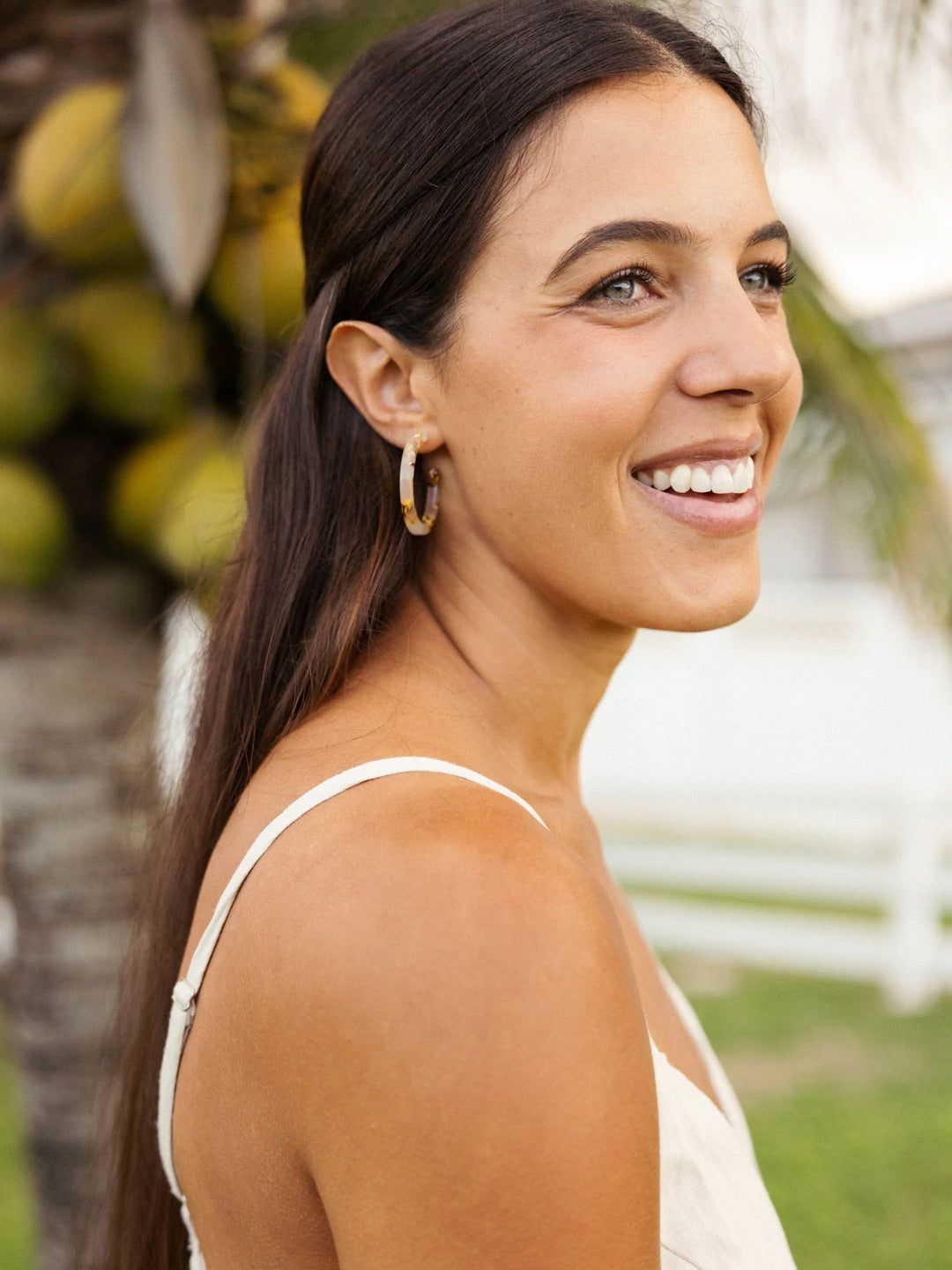 Nat + Noor Nora Hoops In Sun