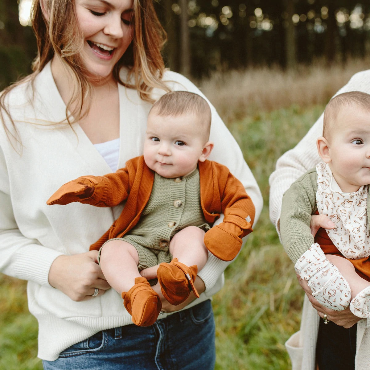 Goumikids Knit Button-up Sweater - Sienna