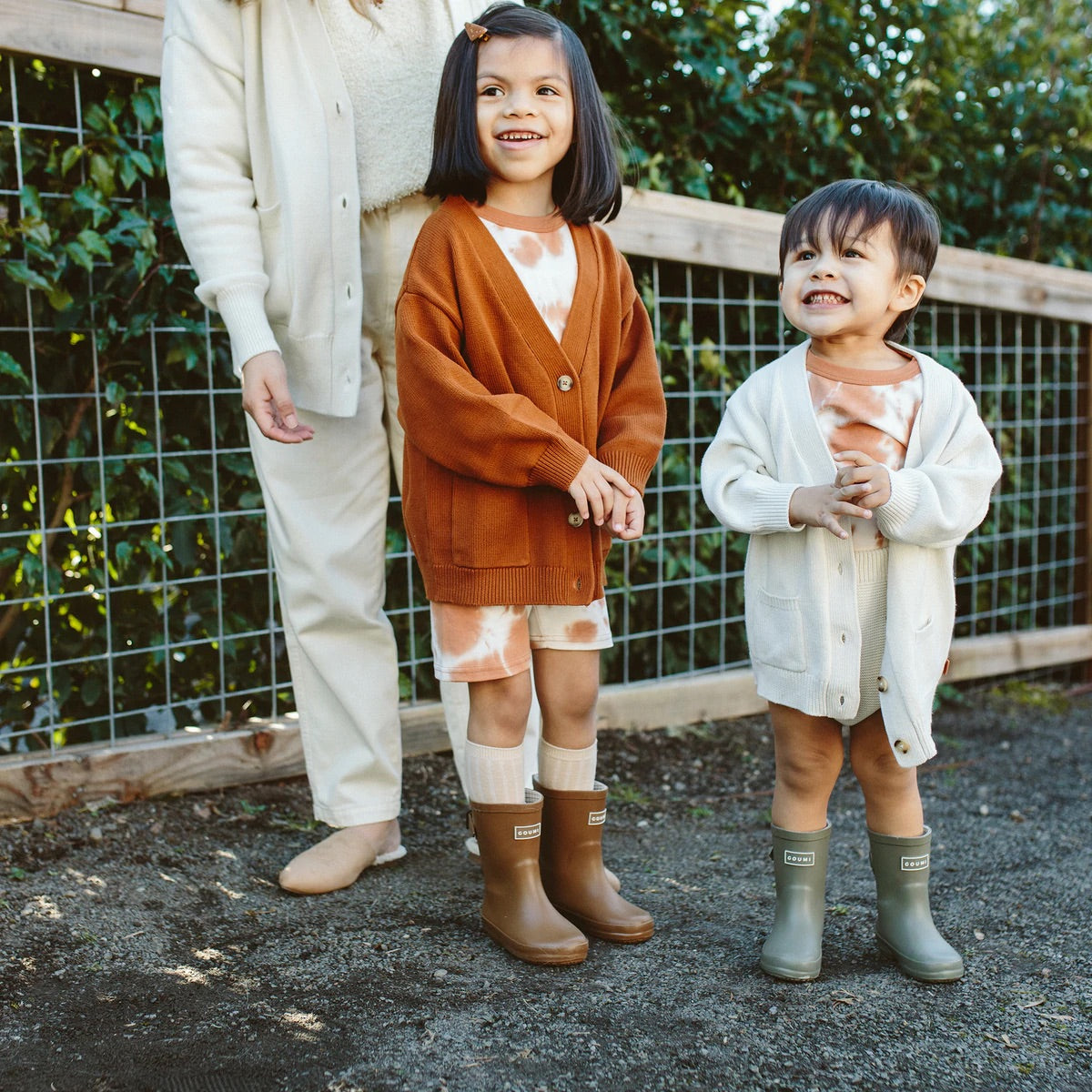 Goumikids Muddies Rain Boots - Artichoke