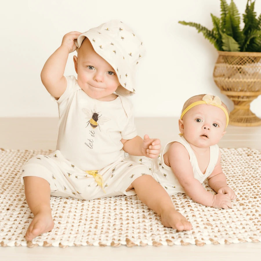 Finn & Emma Graphic Bodysuit - Let it Bee