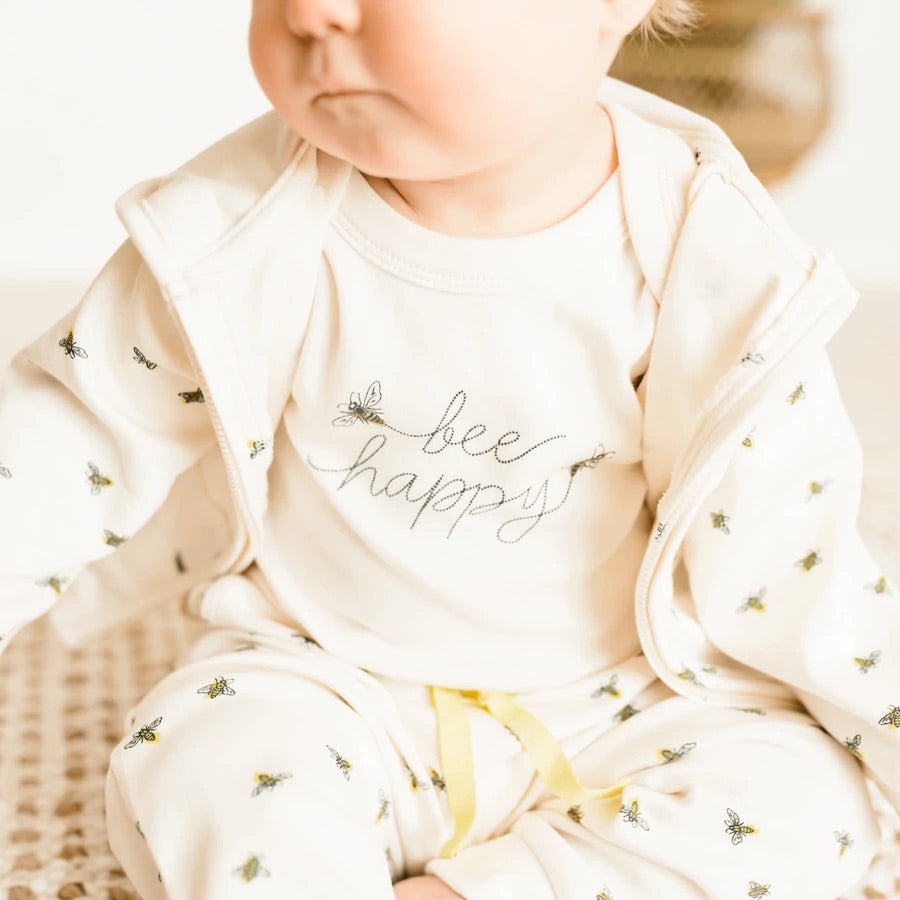 Finn & Emma Graphic bodysuit - Bee Happy
