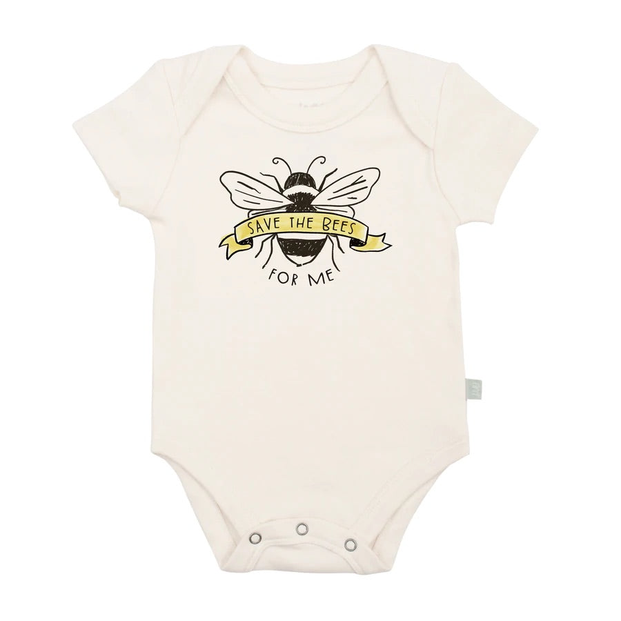 Finn & Emma Graphic Bodysuit - Save the Bees