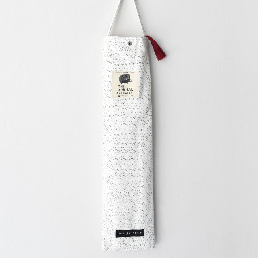 Wee Gallery Animal Alphabet Printed Tapestry