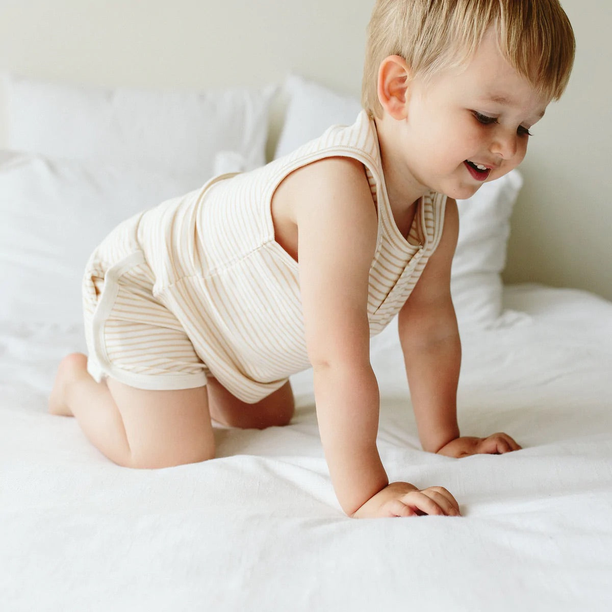 Goumikids Shorts - Dune Stripe