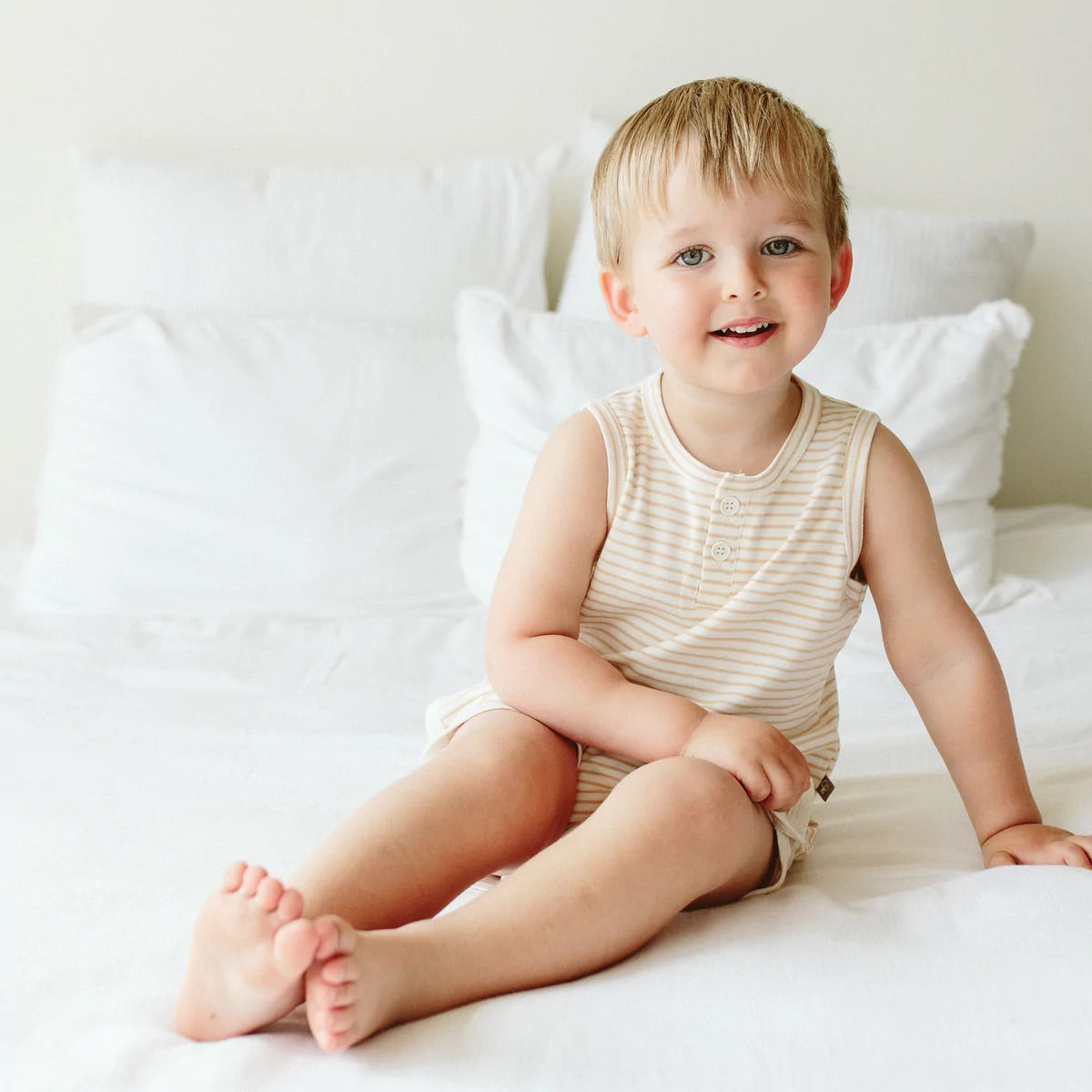 Goumikids Tank Top - Dune Stripe