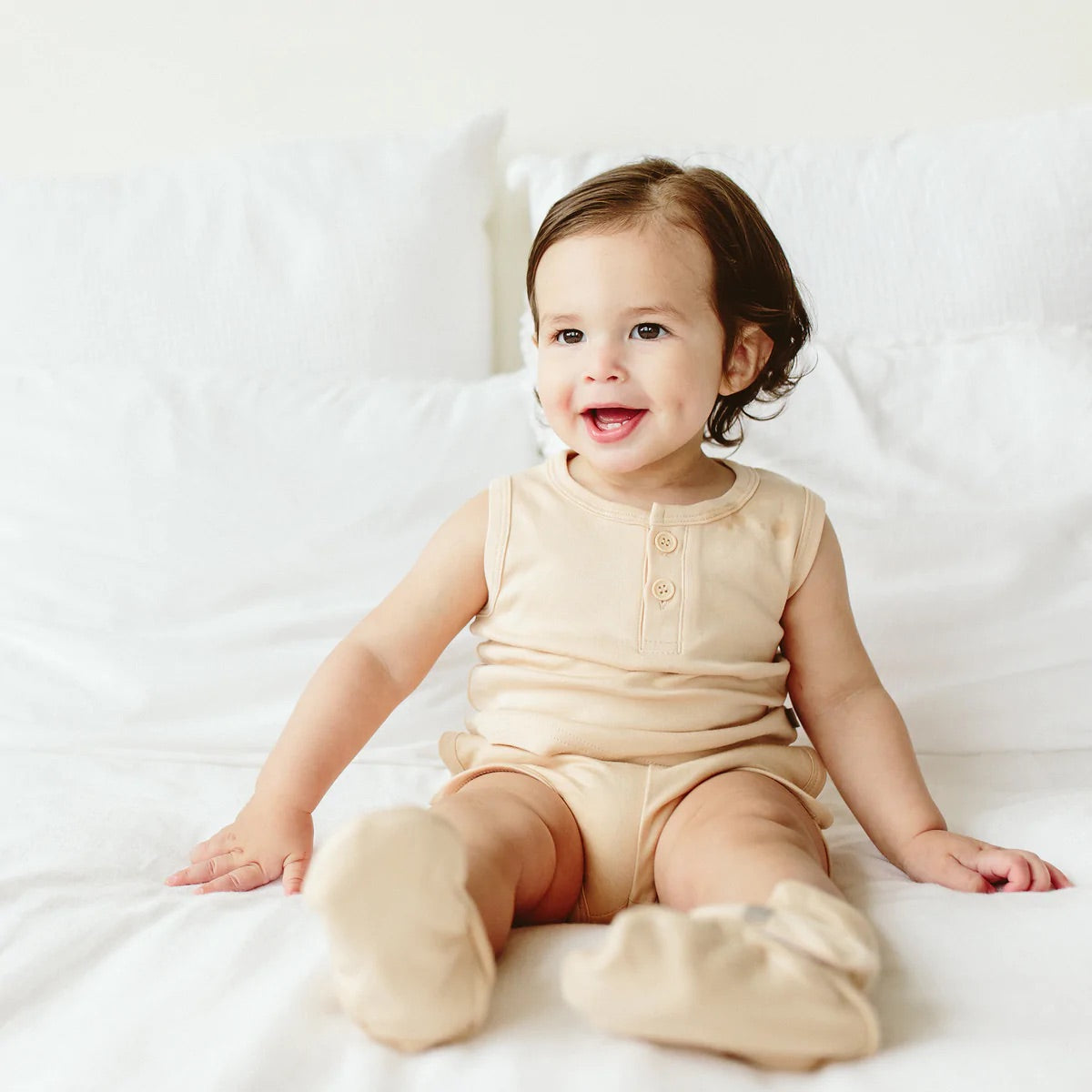 Goumikids Tank Top - Dune