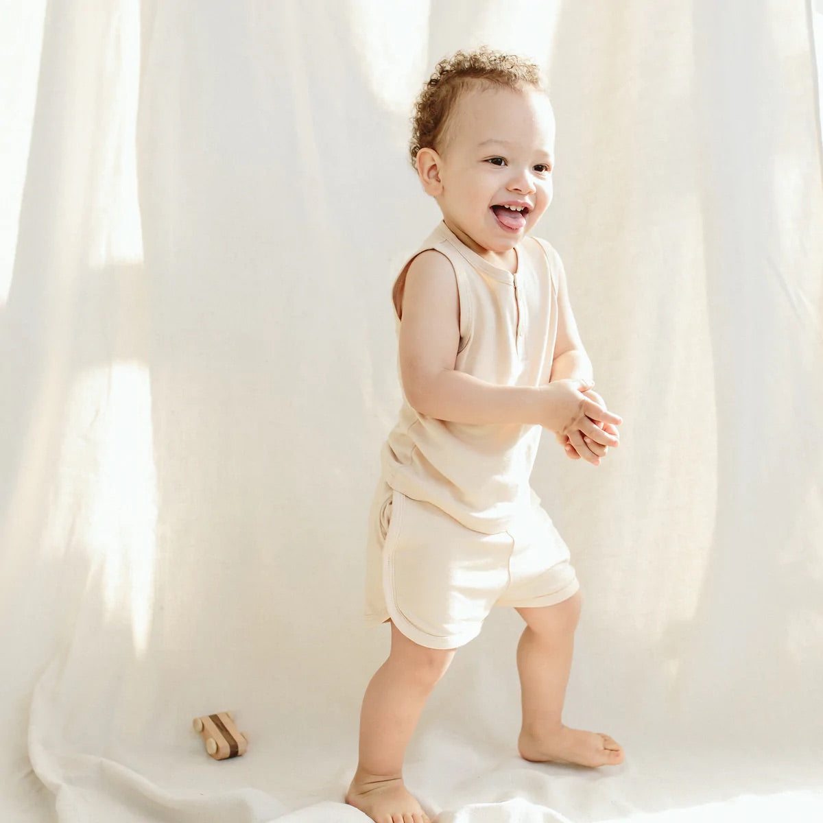 Goumikids Tank Top - Dune