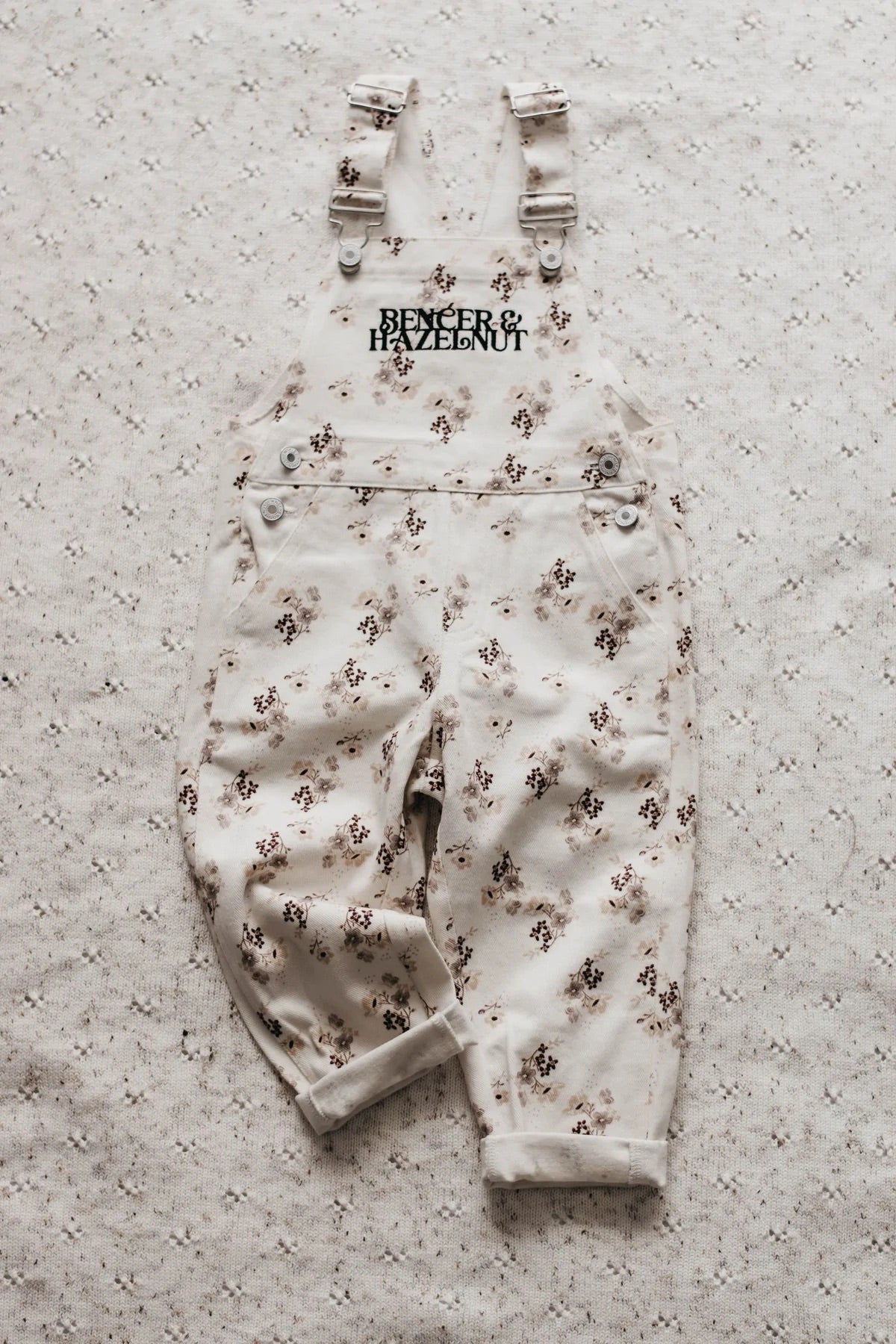 Bencer & Hazelnut Posy Overalls